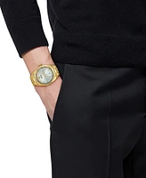 Versace Men's Swiss Millenyium Gold Ion Plated Bracelet Watch 40mm