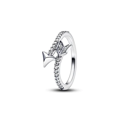 Pandora Sterling Silver Sparkling Cupid Arrow Ring