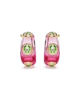 Swarovski Dulcis Gold-Tone Plated Hoop Earrings