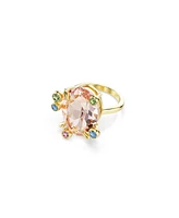 Swarovski Gold-Tone Plated Gema Ring Sets