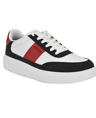 Guess Men's Chaze Lifted Lace Up Fashion Sneakers