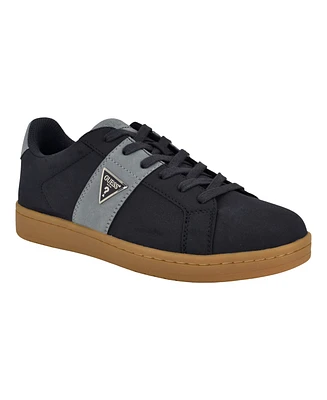 Guess Men's Largot Branded Lace Up Fashion Sneakers