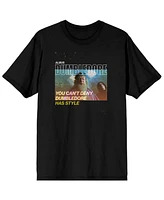 Albus Dumbledore and Severus Snape Harry Potter Characters Men's Black Graphic