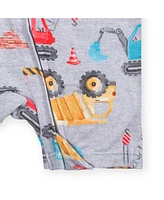 Baby Boys' and Girls' Snug Fit Soft Romper