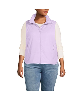 Lands' End Women's Plus WanderFree Insulated Vest