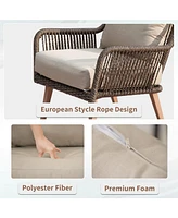 Mondawe Patio Conversation Sets 4-Pieces