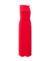 Quiz Women's Ity Ruched Waist Maxi Dress