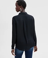 I.n.c. International Concepts Women's Two-Pocket Shirt, Exclusively at Macy's