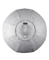 Bintiva Stability Ball with Felt Cover - 65cm