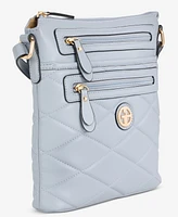 Giani Bernini Small Quilted North South Crossbody, Exclusively at Macy's