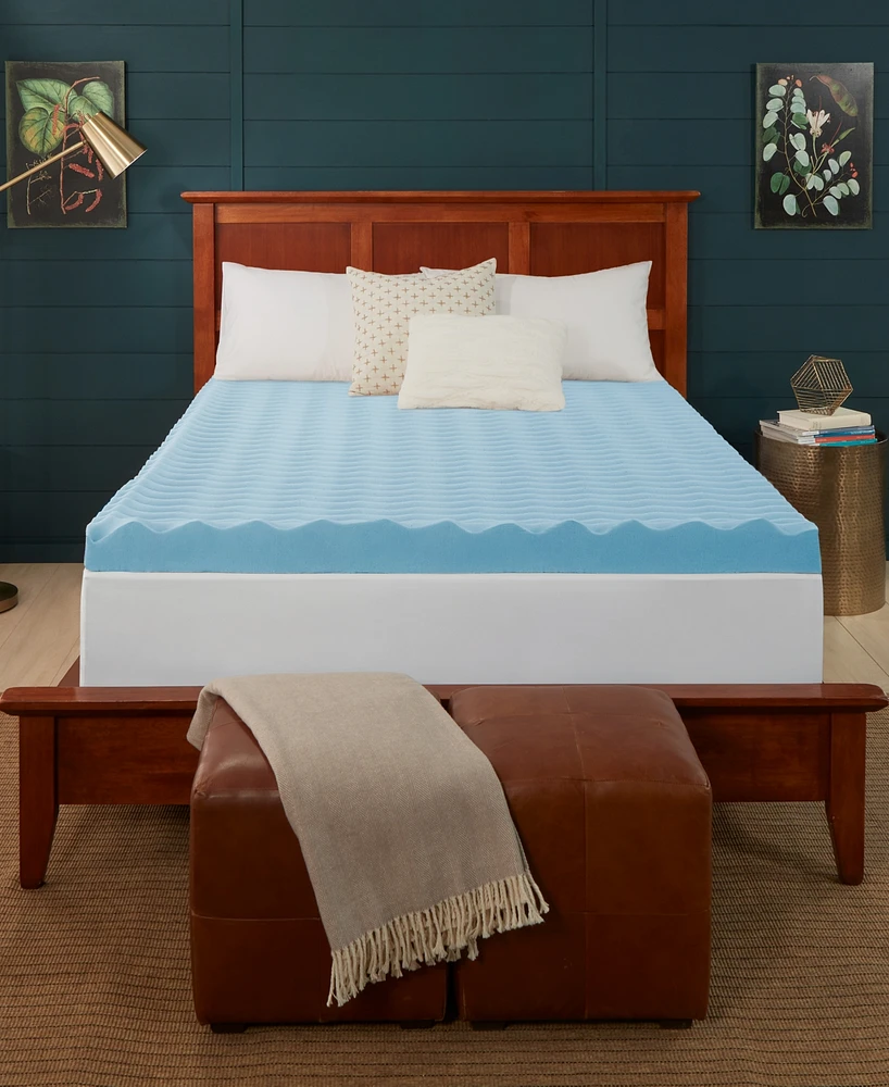 Dream Serenity EcoWave 4" Memory Foam Mattress Topper, Twin Xl