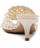 Arezzo Women's Briella Low Stiletto Slip-On Mules