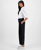 Boss Orange Women's High-Rise Wide-Leg Pants