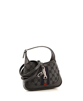 Pre-Owned Balenciaga Mini x Gucci The Hacker Project Jackie 1961 Hobo Bb Coated Canvas