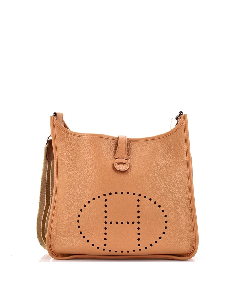 Pre-Owned HERMES Pm Evelyne Bag Gen I Clemence