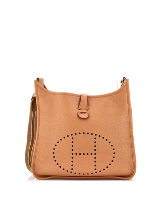 Pre-Owned HERMES Pm Evelyne Bag Gen I Clemence