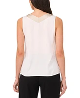 Vince Camuto Women's V-Neck Sleeveless Top