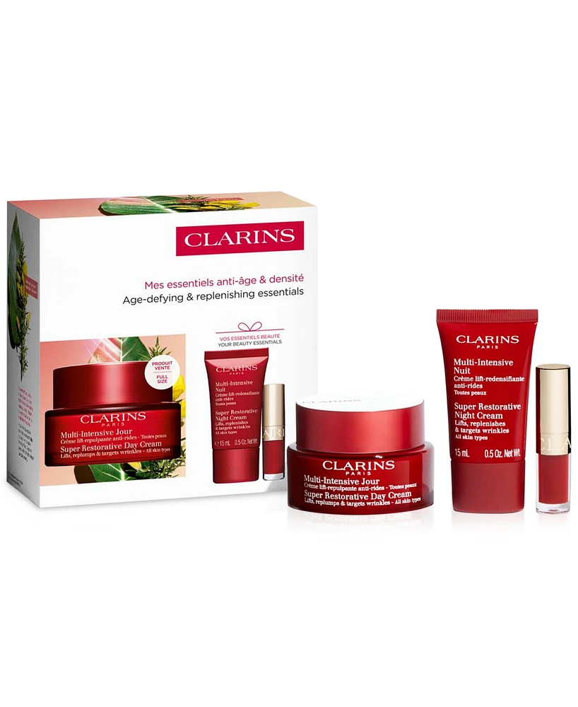 Clarins 3-Pc. Limited-Edition Super Restorative Skincare Starter Set