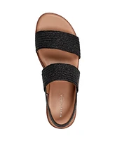 Easy Spirit Women's Lana Double Band Flat Slingback Sandals