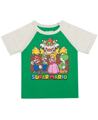 Mario Bros. Toddler Boys Short Sleeve T-Shirt