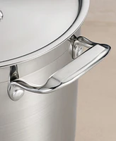 Tramontina Tri-Ply Clad Stainless Steel 24-Qt Round Stock Pot