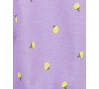 Carter's Baby Girls Lemons Snap-Up Cotton Romper