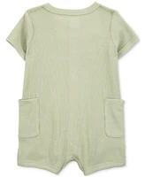 Carter's Baby Boys Thermal Short-Sleeve Romper