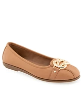 Aerosoles Women's Big-Bet Round Toe Ballet Flats