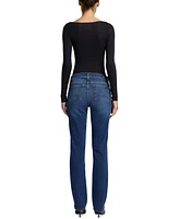7 For All Mankind Women's Kimmie Straight-Leg Jeans