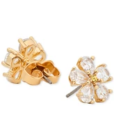 Kate Spade New York Bursting Blooms Gold-Tone Crystal Stud Earrings