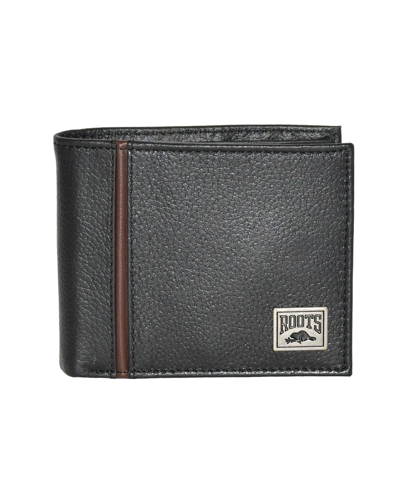 Men Slim Wallet with Top Flap