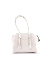 Pre-Owned Givenchy Mini Antigona Lock Bag Leather