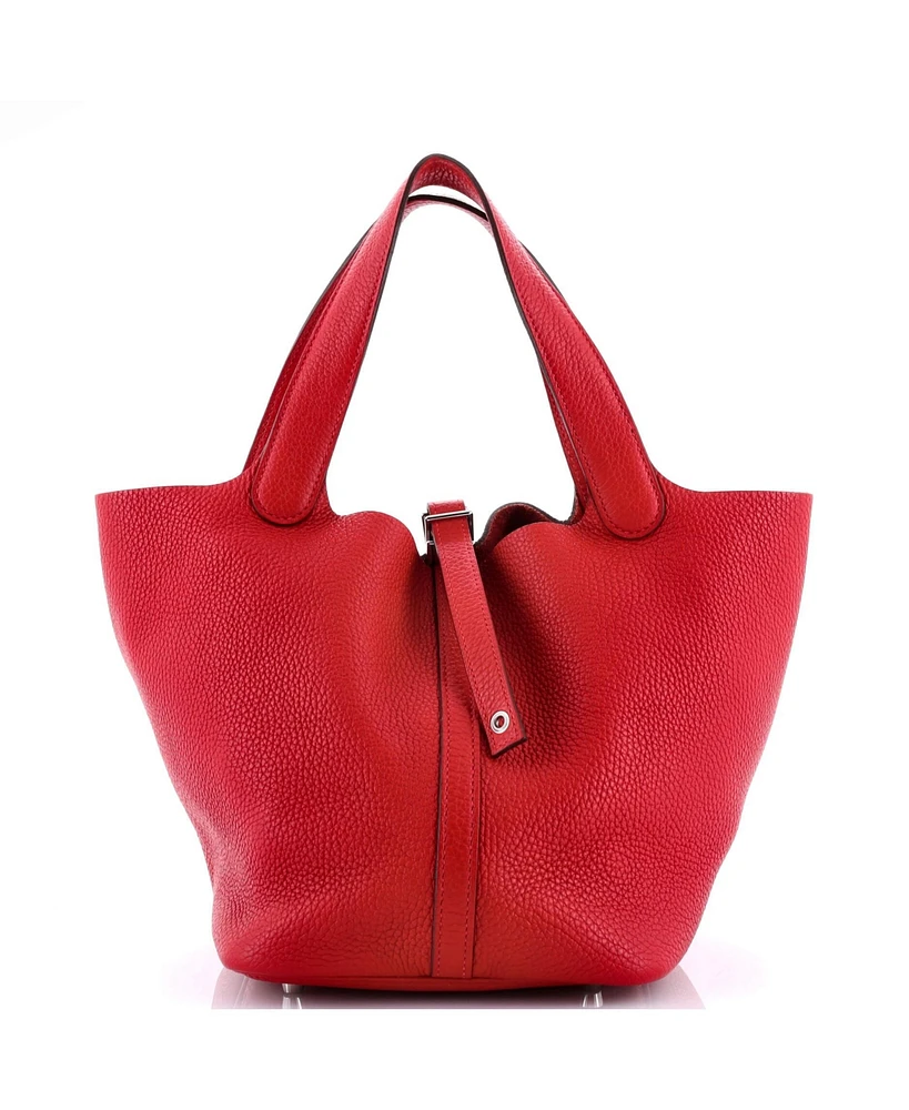 Pre-Owned HERMES Mm Picotin Lock Bag Clemence