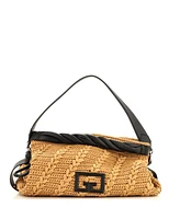 Pre-Owned Givenchy Large ID93 Bag Woven Raffia