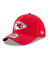 New Era Men's Red Kansas City Chiefs Super Bowl Lix Side Patch 39THIRTY Flex Hat