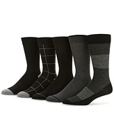 Perry Ellis Portfolio Men's Patterned Crew Socks