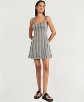 The Good Journey Women's Cotton Printed A-Line Dress