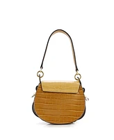 Pre-Owned Chloe Small Tess Bag Embossed Leather