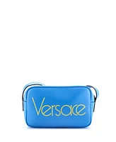 Pre-Owned Versace Medium Logo Camera Bag Printed Leather