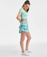 Id Ideology Women's Soft Paw Flounce Skort, Exclusively at Macy's