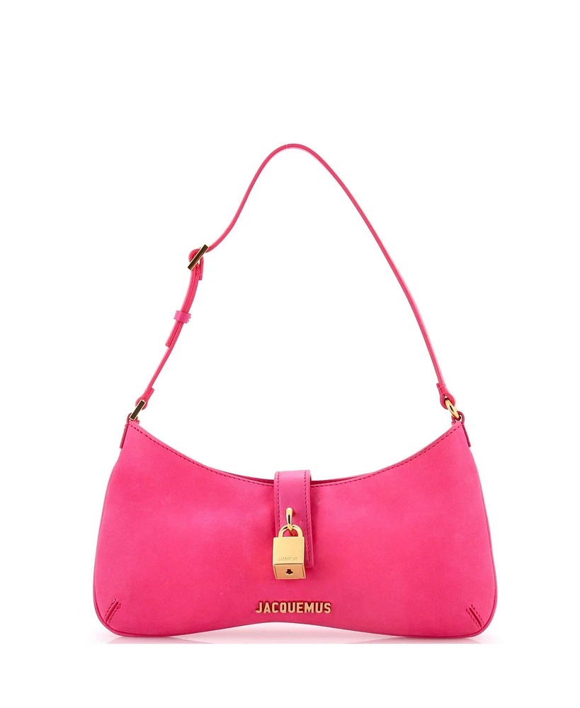 Pre-Owned Jacquemus Le Bisou Cadenas Bag Nubuck