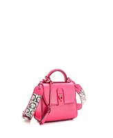 Pre-Owned Salvatore Ferragamo Small Boxyz Top Handle Bag Leather
