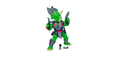 Boss Fight Studio Saurozoic Warrior Triax Skiver Futuristic, Armored Dinosaur Hero – Highly Articulated, Posable Collectible Action Figure with