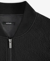 Alfani Men's Modern Puckered Zip-Front Bomber Jacket, Exclusively at Macy's