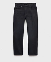 Mango Men's Eu Straight-Fit Jeans