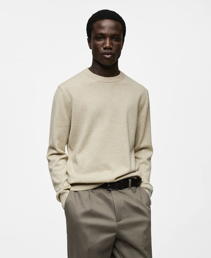 Mango Men's Slim-Fit Cashmere Sweater