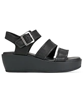 Rockport Women's Anala Strappy Open Toe Casual Wedge Sandals