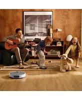 Roborock Saros 10 Robot Vacuum and Mop, 3.14 inches Ultra Thin Design, Auto Mop Detachment, 0% Hair Tangling, 22,000 Pa Suction Power and 10-in-1 Dock
