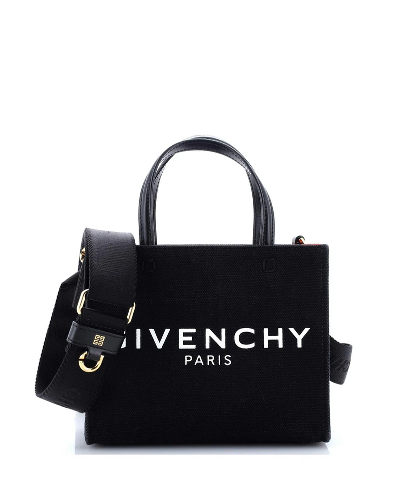 Pre-Owned Givenchy Mini G-Tote Canvas