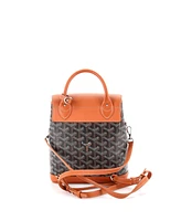 Pre-Owned Goyard Mini Alpin Backpack Coated Canvas